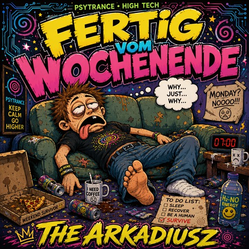 Fertig vom Wochenende